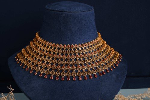 DARLA GOLD diamond studded gold jewellery